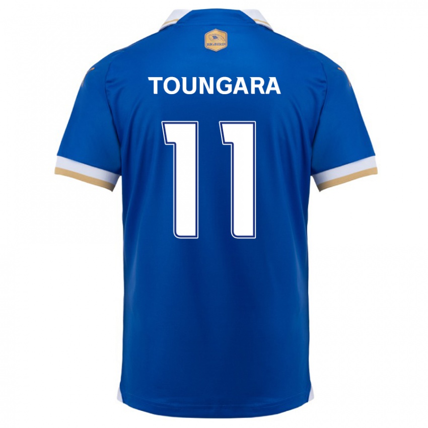 Kinderen Aboubacar Toungara #11 Blauw Wit Thuisshirt Thuistenue 2024/25 T-Shirt