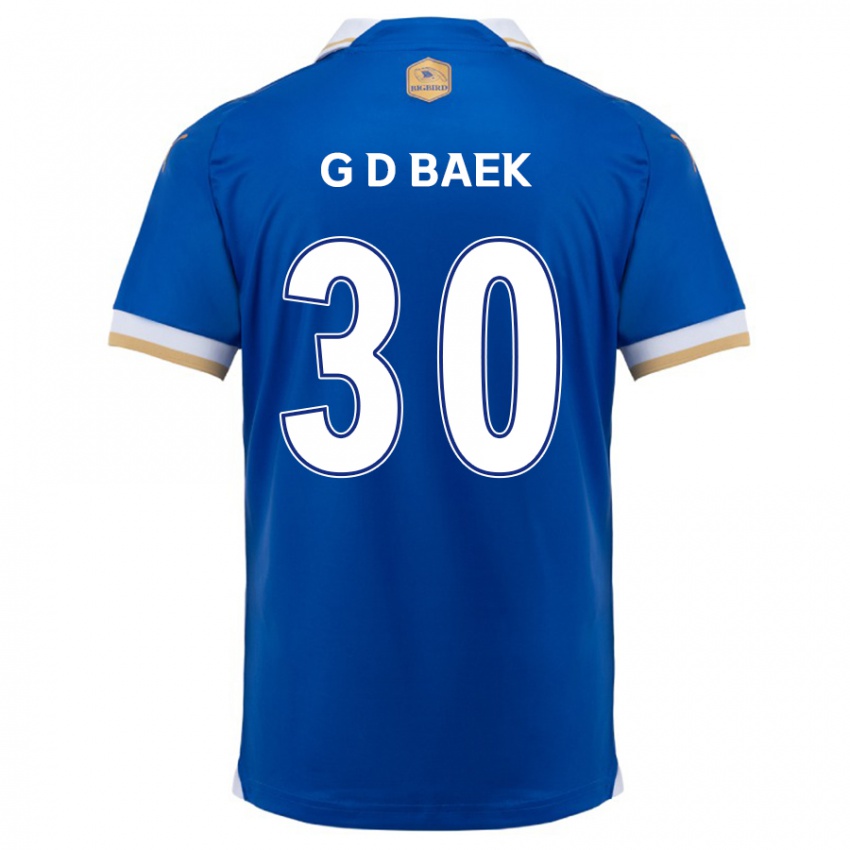 Kinderen Dong-Gyu Baek #30 Blauw Wit Thuisshirt Thuistenue 2024/25 T-Shirt