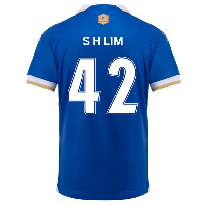 Kinderen Hyun-Sub Lim #42 Blauw Wit Thuisshirt Thuistenue 2024/25 T-Shirt