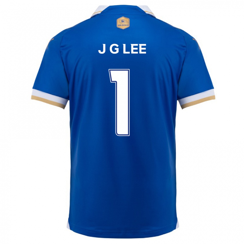 Kinderen Gyeong-Jun Lee #1 Blauw Wit Thuisshirt Thuistenue 2024/25 T-Shirt