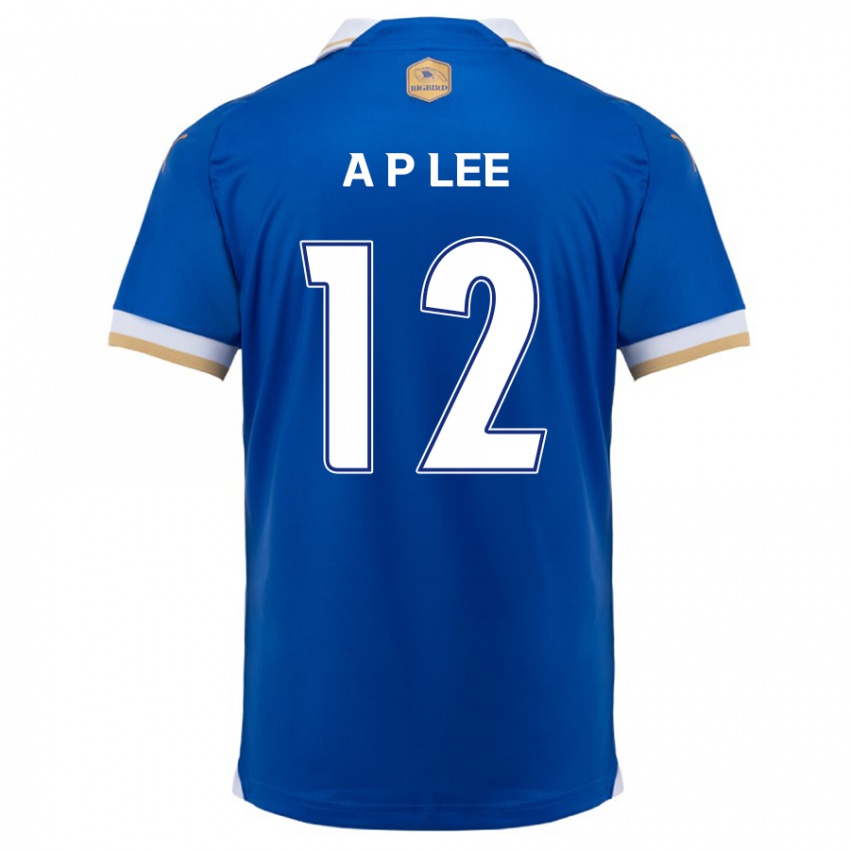 Kinderen Pyeong-An Lee #12 Blauw Wit Thuisshirt Thuistenue 2024/25 T-Shirt