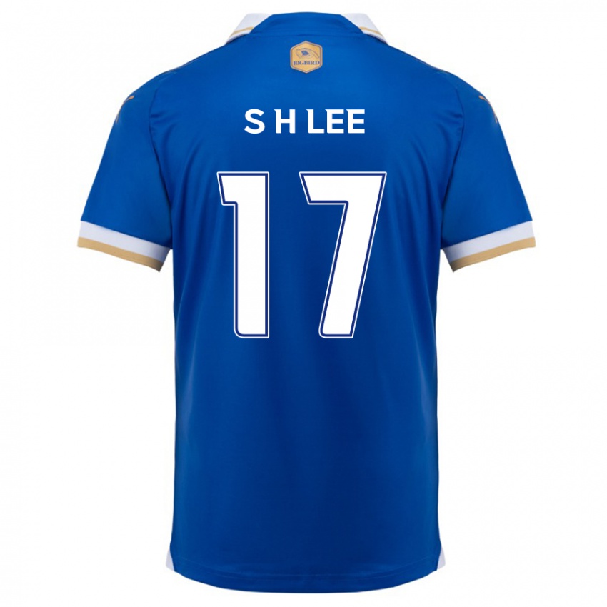 Kinderen Hyun-Seo Lee #17 Blauw Wit Thuisshirt Thuistenue 2024/25 T-Shirt