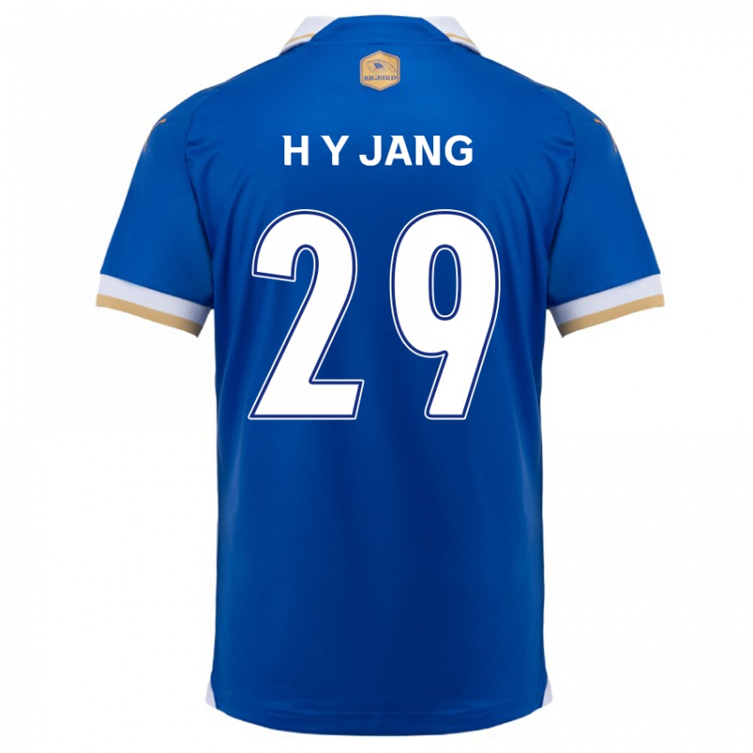 Kinderen Yo-Han Jang #29 Blauw Wit Thuisshirt Thuistenue 2024/25 T-Shirt