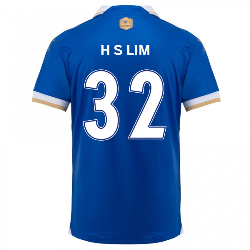 Kinderen Seong-Hyeon Lim #32 Blauw Wit Thuisshirt Thuistenue 2024/25 T-Shirt