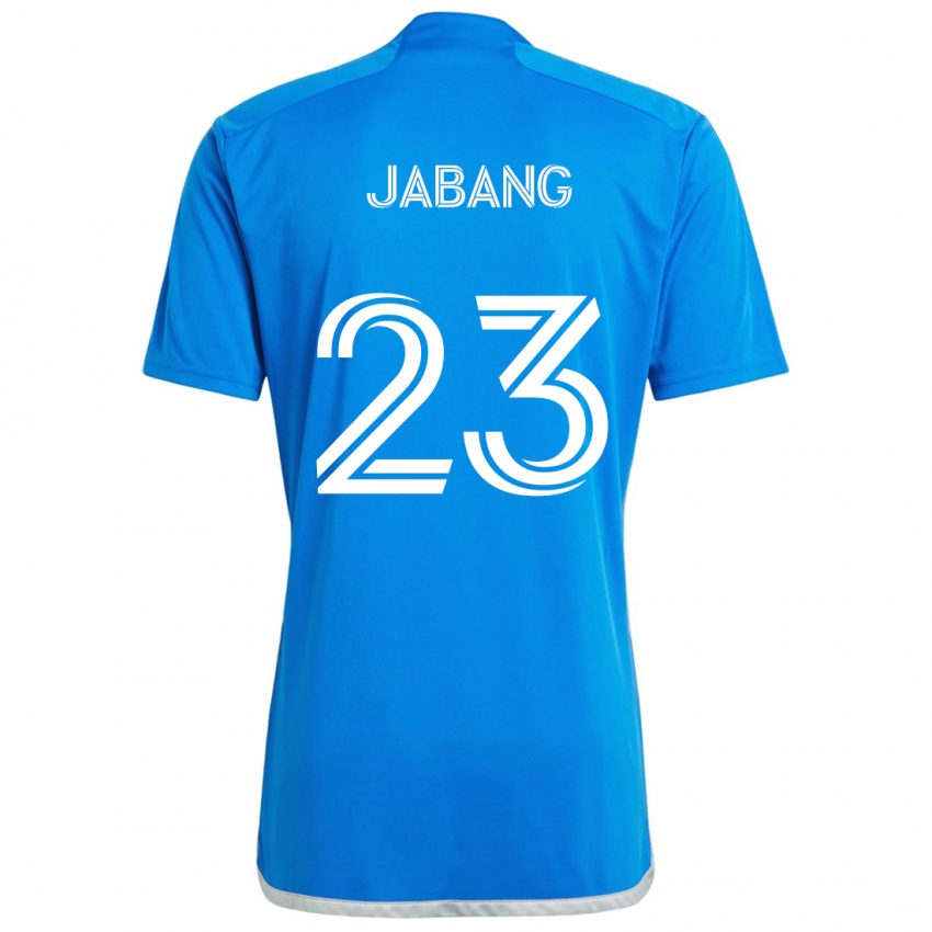 Kinderen Ousman Jabang #23 Blauw Wit Thuisshirt Thuistenue 2024/25 T-Shirt