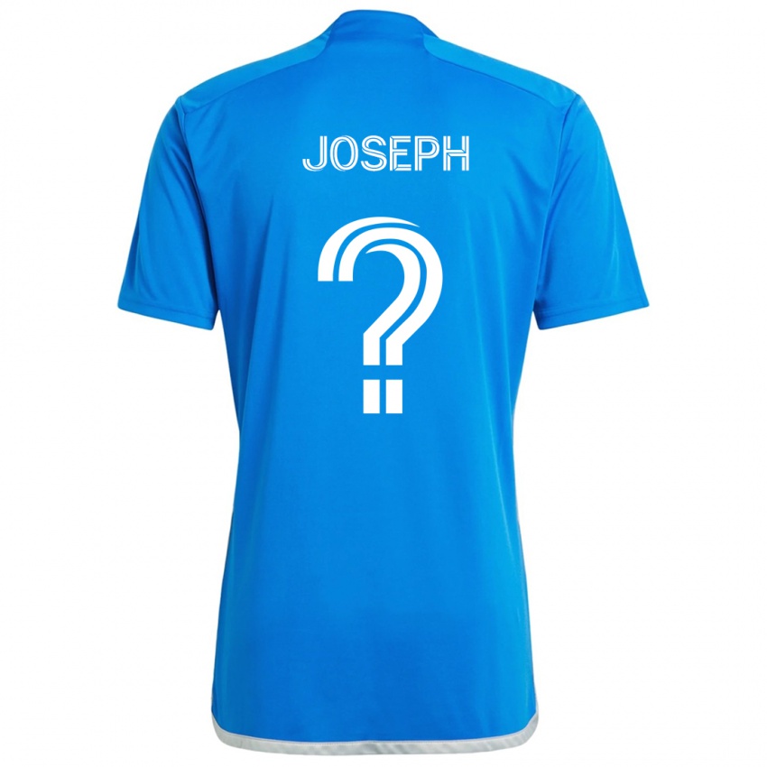 Kinderen Sebastien Joseph #0 Blauw Wit Thuisshirt Thuistenue 2024/25 T-Shirt