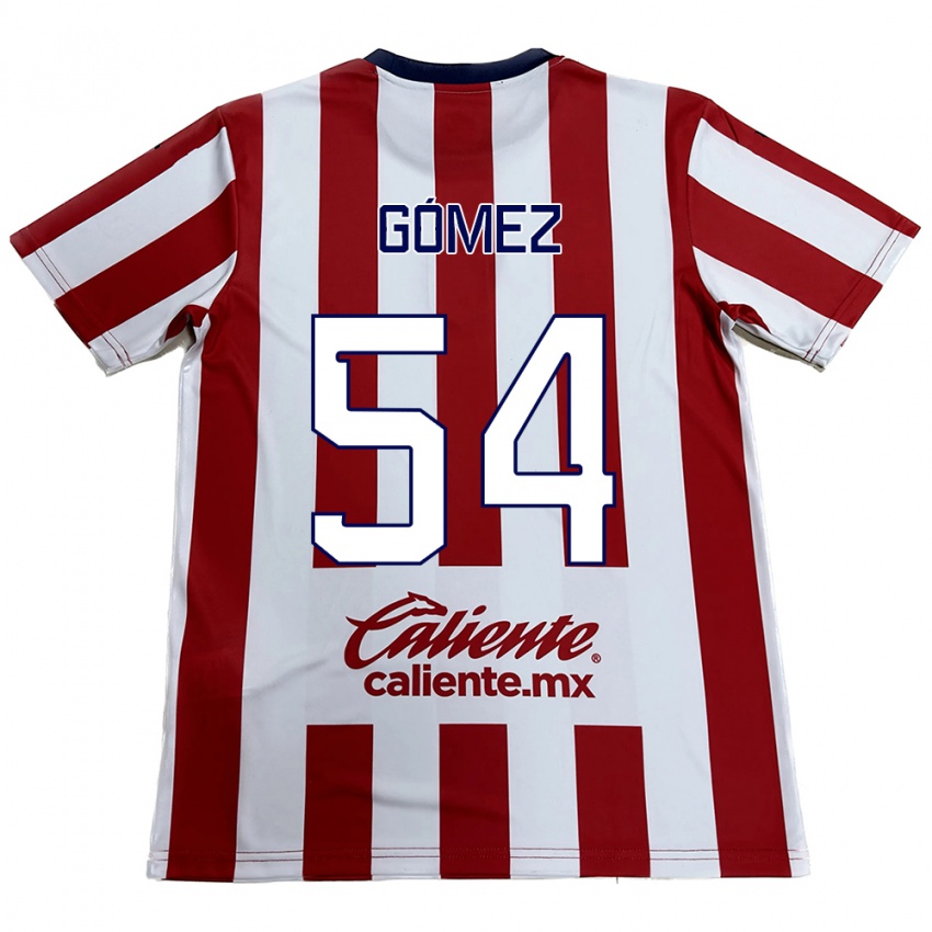 Kinderen Miguel Gómez #54 Rood Wit Thuisshirt Thuistenue 2024/25 T-Shirt