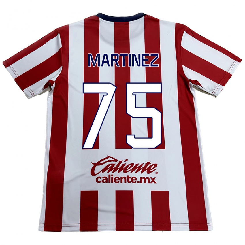 Kinderen Isaac Martínez #75 Rood Wit Thuisshirt Thuistenue 2024/25 T-Shirt