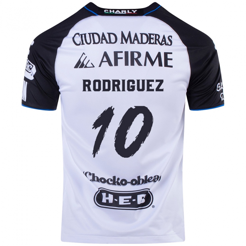 Kinderen Lucas Rodríguez #10 Zwart Blauw Thuisshirt Thuistenue 2024/25 T-Shirt