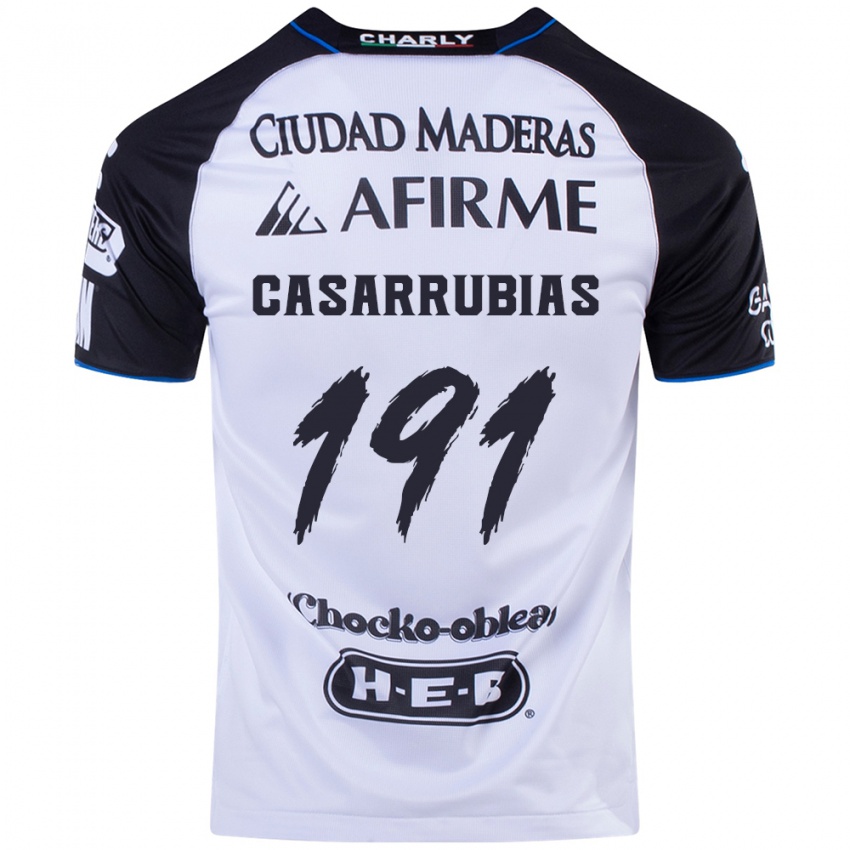 Kinderen Aaron Casarrubias #191 Zwart Blauw Thuisshirt Thuistenue 2024/25 T-Shirt