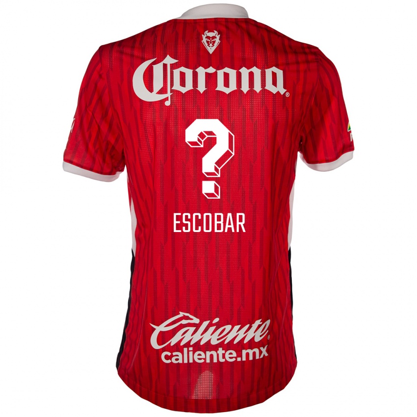 Kinderen Juan Escobar #0 Rood Wit Thuisshirt Thuistenue 2024/25 T-Shirt