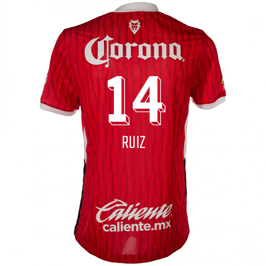 Kinderen Marcel Ruiz #14 Rood Wit Thuisshirt Thuistenue 2024/25 T-Shirt