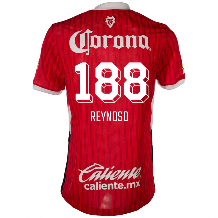 Kinderen Daniel Reynoso #188 Rood Wit Thuisshirt Thuistenue 2024/25 T-Shirt