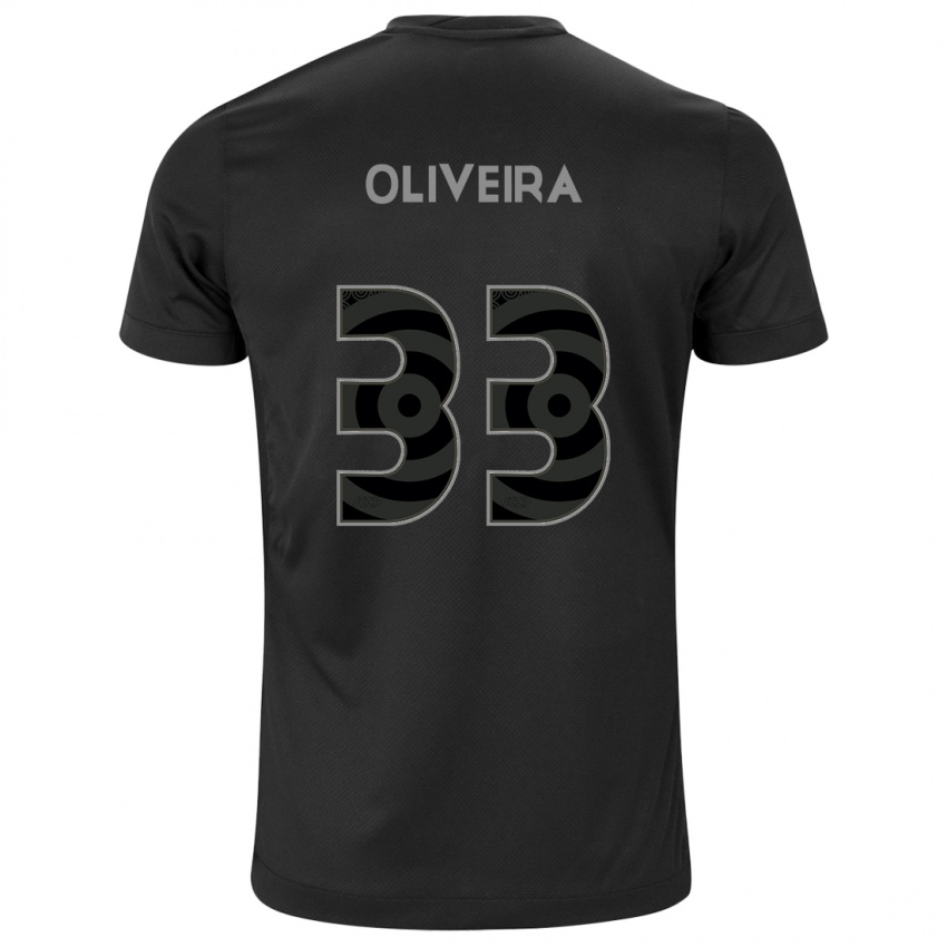 Kinderen Ruan Oliveira #33 Zwart Uitshirt Uittenue 2024/25 T-Shirt