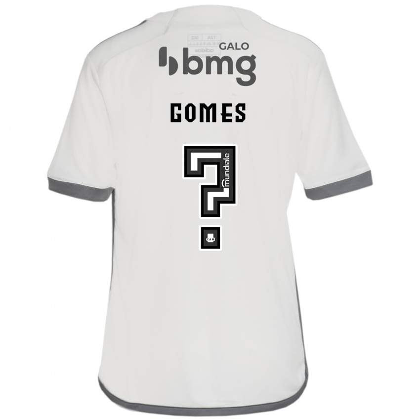 Kinderen Fábio Gomes #0 Gebroken Wit Uitshirt Uittenue 2024/25 T-Shirt