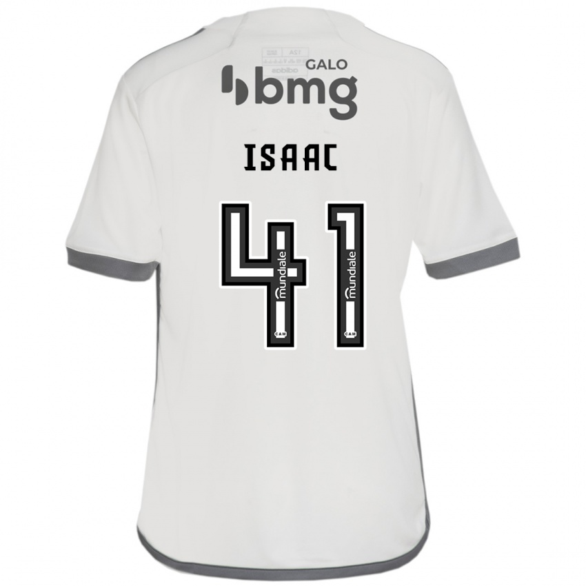 Kinderen Isaac #41 Gebroken Wit Uitshirt Uittenue 2024/25 T-Shirt