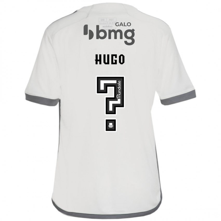 Kinderen Victor Hugo #0 Gebroken Wit Uitshirt Uittenue 2024/25 T-Shirt