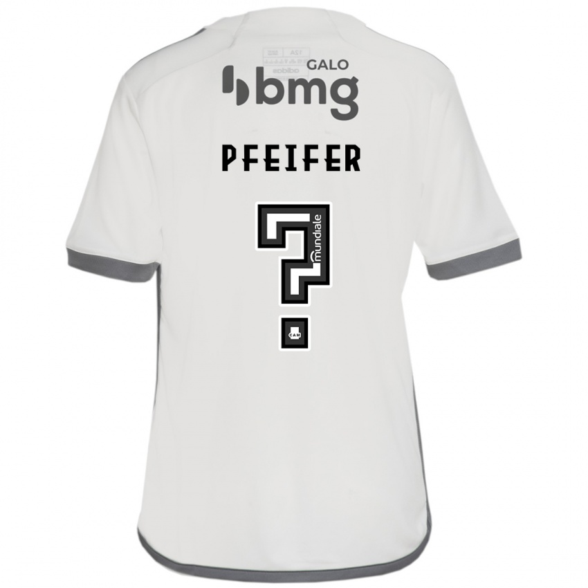 Kinderen Gabriel Pfeifer #0 Gebroken Wit Uitshirt Uittenue 2024/25 T-Shirt