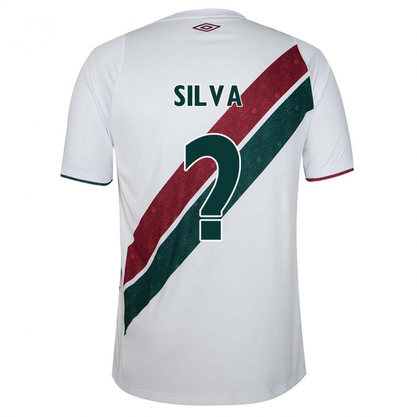 Kinderen Natan Silva #0 Wit Groen Kastanjebruin Uitshirt Uittenue 2024/25 T-Shirt