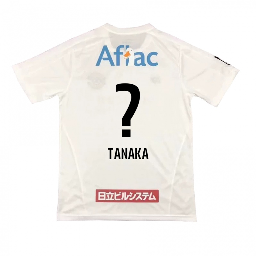 Kinderen Ari Tanaka #0 Wit Zwart Uitshirt Uittenue 2024/25 T-Shirt