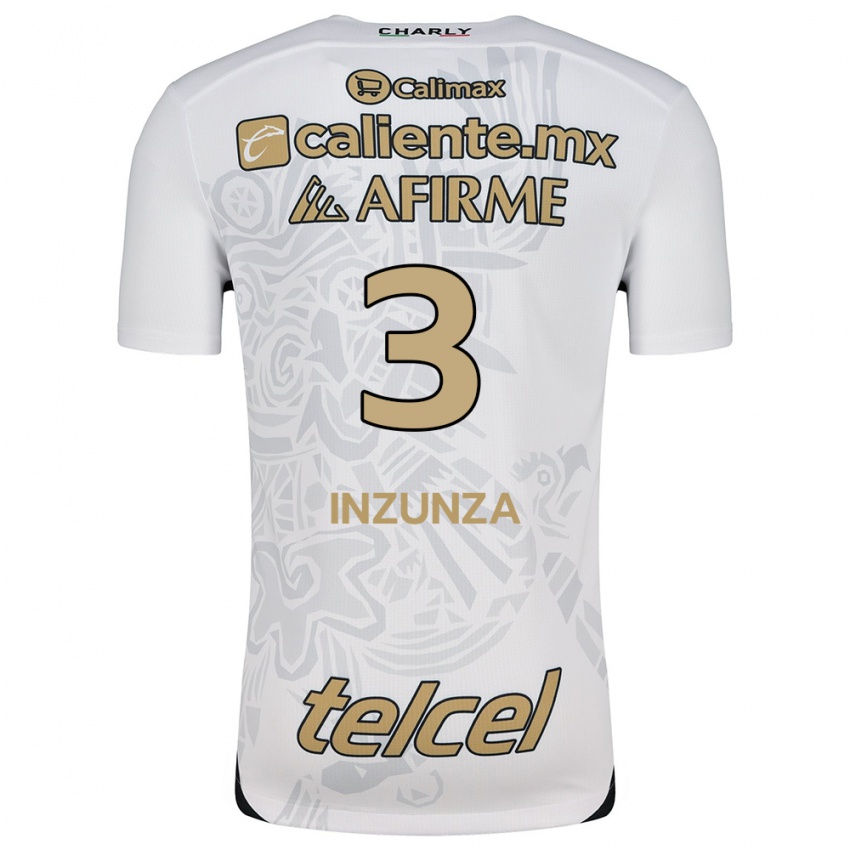 Kinderen Rafael Fernández #3 Wit Zwart Uitshirt Uittenue 2024/25 T-Shirt