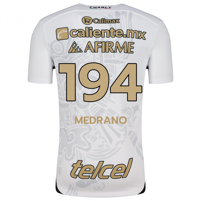 Kinderen Luis Medrano #194 Wit Zwart Uitshirt Uittenue 2024/25 T-Shirt