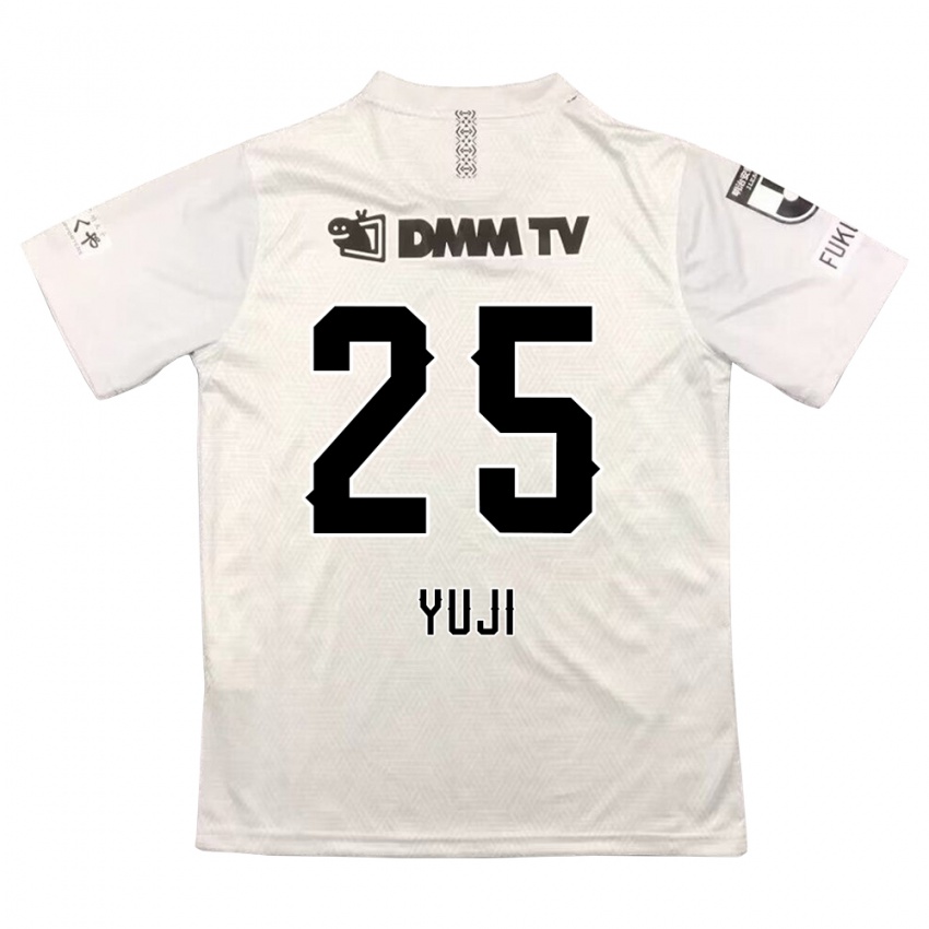 Kinderen Yuji Kitajima #25 Grijs Zwart Uitshirt Uittenue 2024/25 T-Shirt