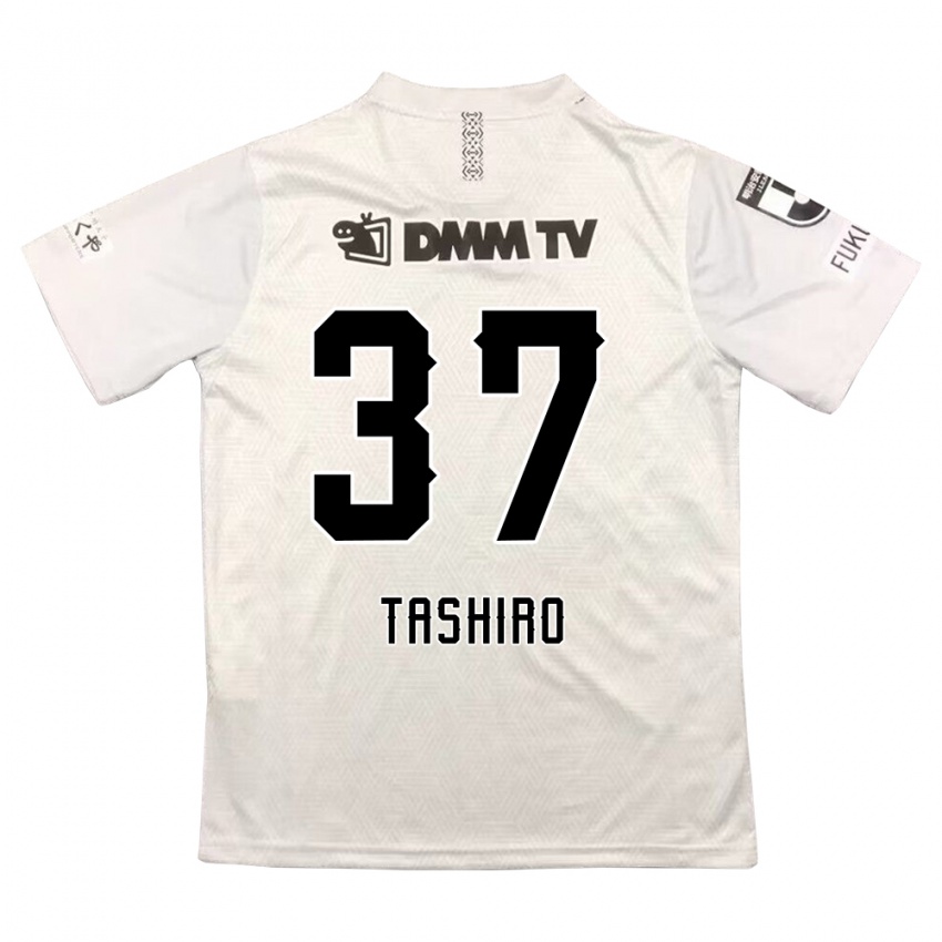 Kinderen Masaya Tashiro #37 Grijs Zwart Uitshirt Uittenue 2024/25 T-Shirt