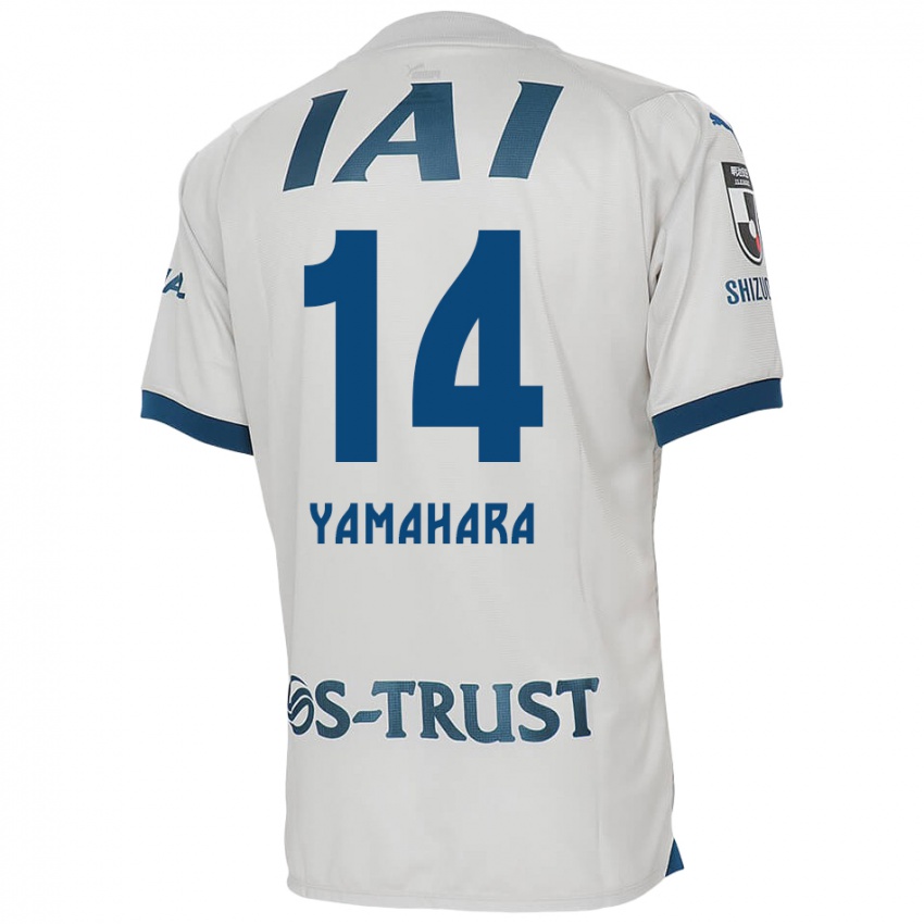 Kinderen Reon Yamahara #14 Wit Blauw Uitshirt Uittenue 2024/25 T-Shirt