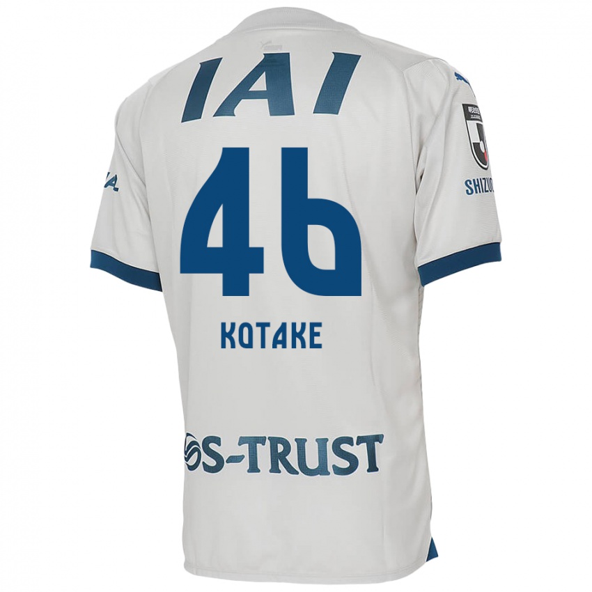 Kinderen Sean Kotake #46 Wit Blauw Uitshirt Uittenue 2024/25 T-Shirt