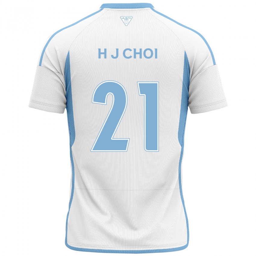 Kinderen Ju-Ho Choi #21 Wit Blauw Uitshirt Uittenue 2024/25 T-Shirt