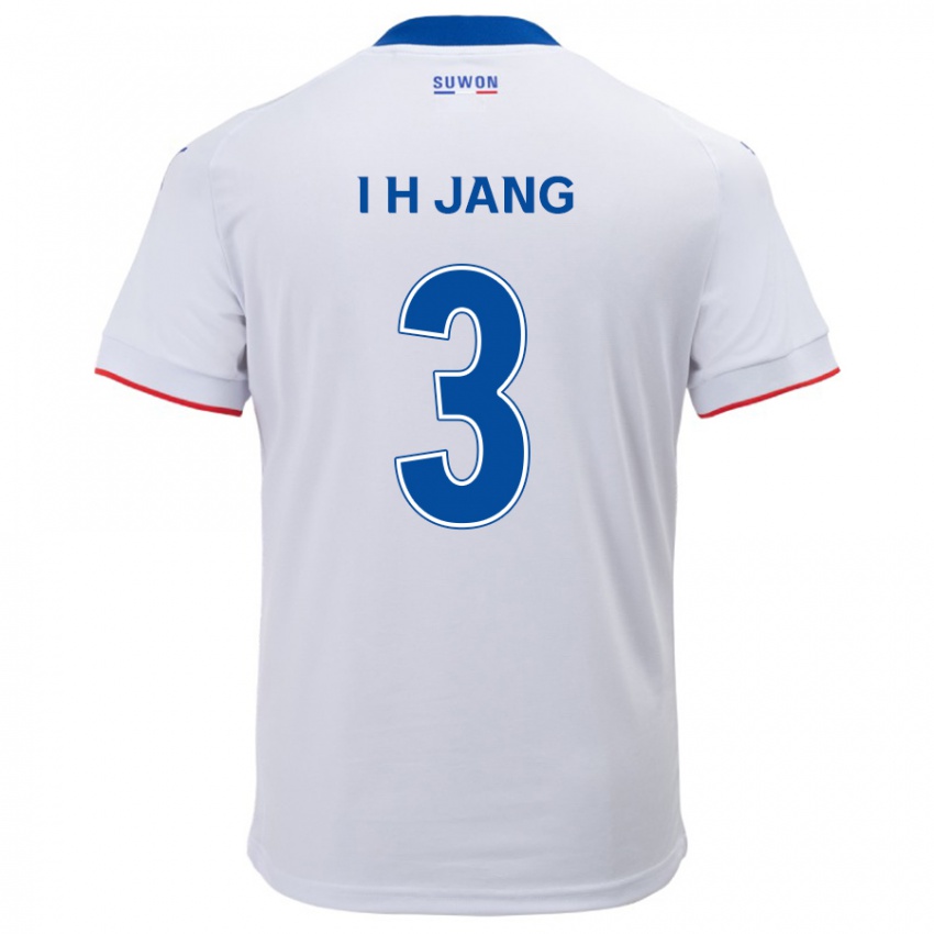 Kinderen Ho-Ik Jang #3 Wit Blauw Uitshirt Uittenue 2024/25 T-Shirt