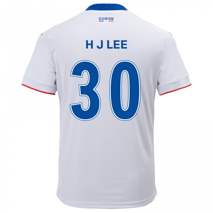 Kinderen Ji-Ho Lee #30 Wit Blauw Uitshirt Uittenue 2024/25 T-Shirt