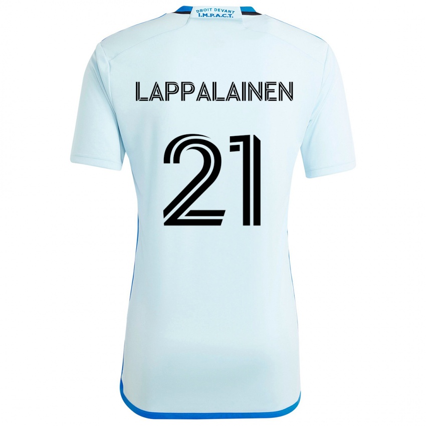 Kinderen Lassi Lappalainen #21 Ijsblauw Uitshirt Uittenue 2024/25 T-Shirt