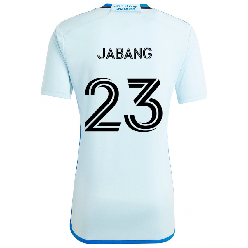 Kinderen Ousman Jabang #23 Ijsblauw Uitshirt Uittenue 2024/25 T-Shirt