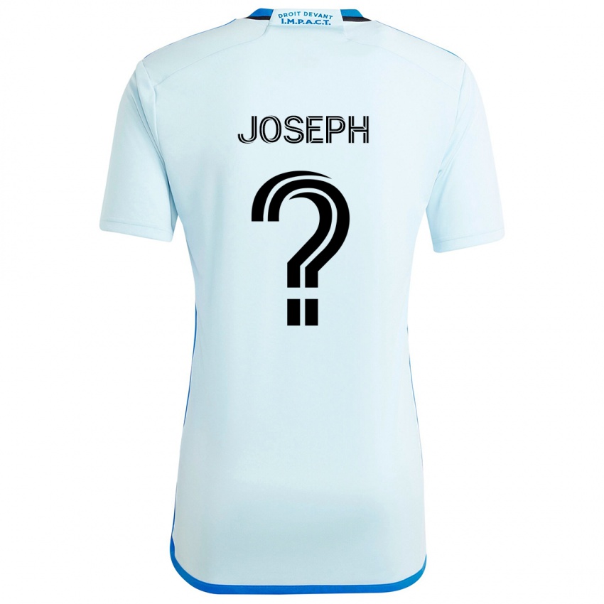 Kinderen Sebastien Joseph #0 Ijsblauw Uitshirt Uittenue 2024/25 T-Shirt