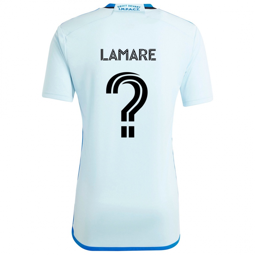 Kinderen Samuel Lamare #0 Ijsblauw Uitshirt Uittenue 2024/25 T-Shirt