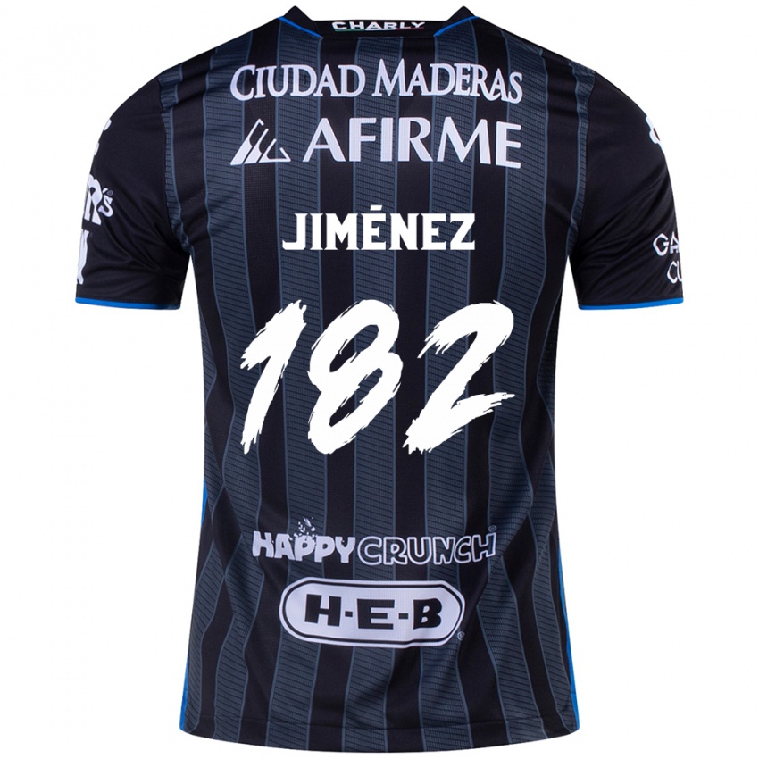 Kinderen Carlos Jiménez #182 Wit Zwart Uitshirt Uittenue 2024/25 T-Shirt