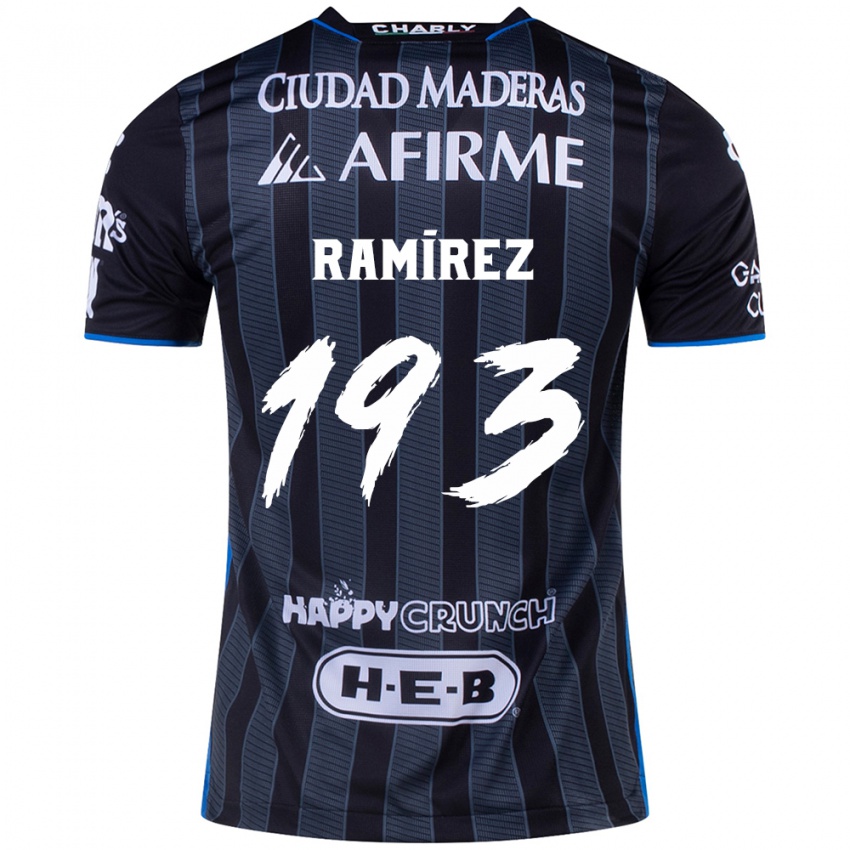 Kinderen Ángel Ramírez #193 Wit Zwart Uitshirt Uittenue 2024/25 T-Shirt