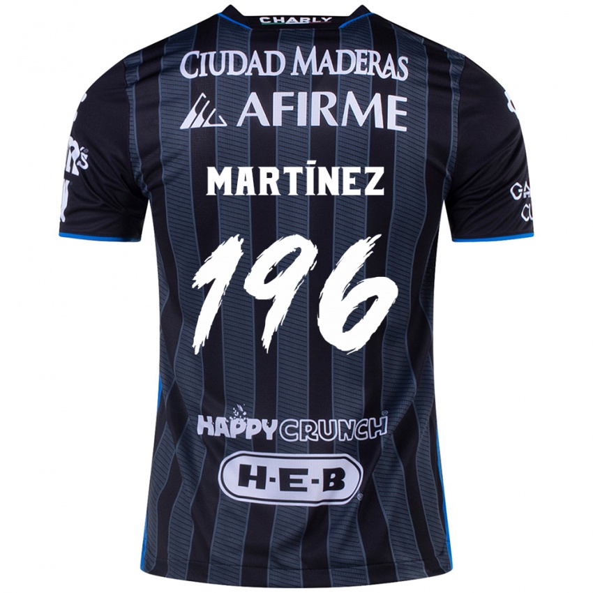 Kinderen Diego Martínez #196 Wit Zwart Uitshirt Uittenue 2024/25 T-Shirt