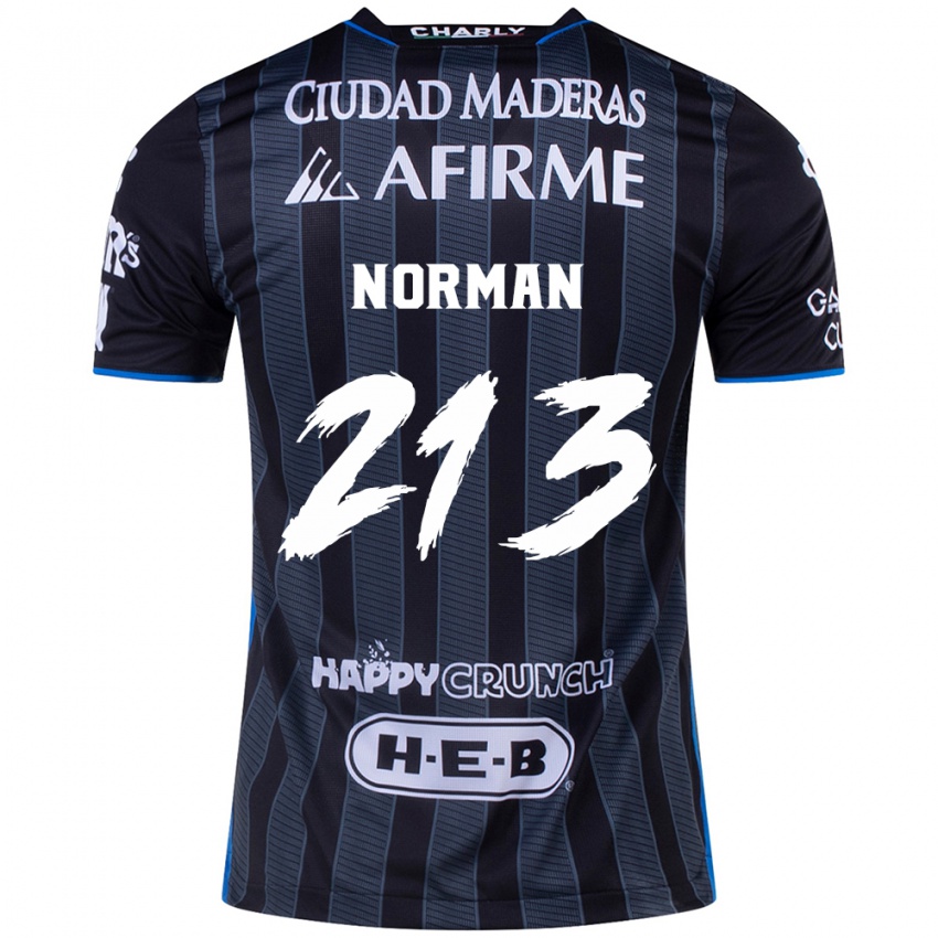 Kinderen Humberto Norman #213 Wit Zwart Uitshirt Uittenue 2024/25 T-Shirt