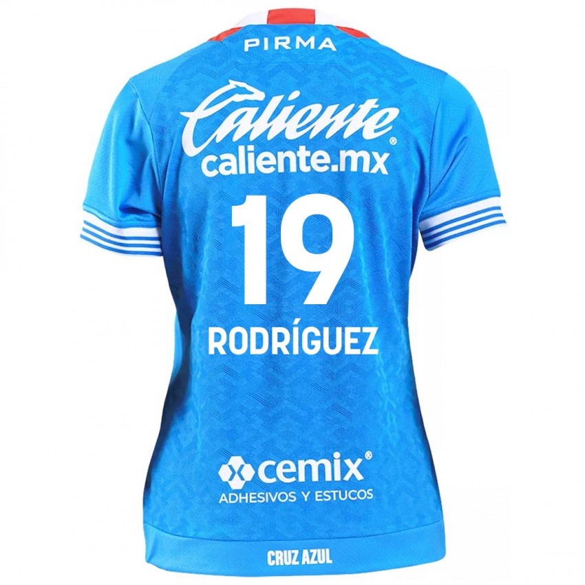 Heren Carlos Rodriguez #19 Hemelsblauw Thuisshirt Thuistenue 2024/25 T-Shirt