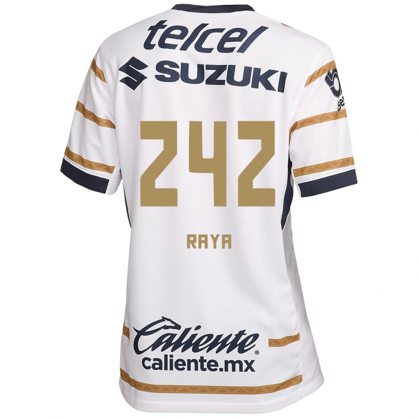 Heren Félix Raya #242 Witte Obsidiaan Thuisshirt Thuistenue 2024/25 T-Shirt