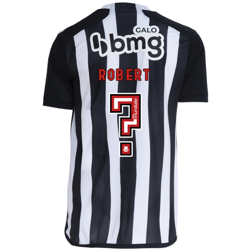 Heren Robert Pinto #0 Wit Zwart Thuisshirt Thuistenue 2024/25 T-Shirt