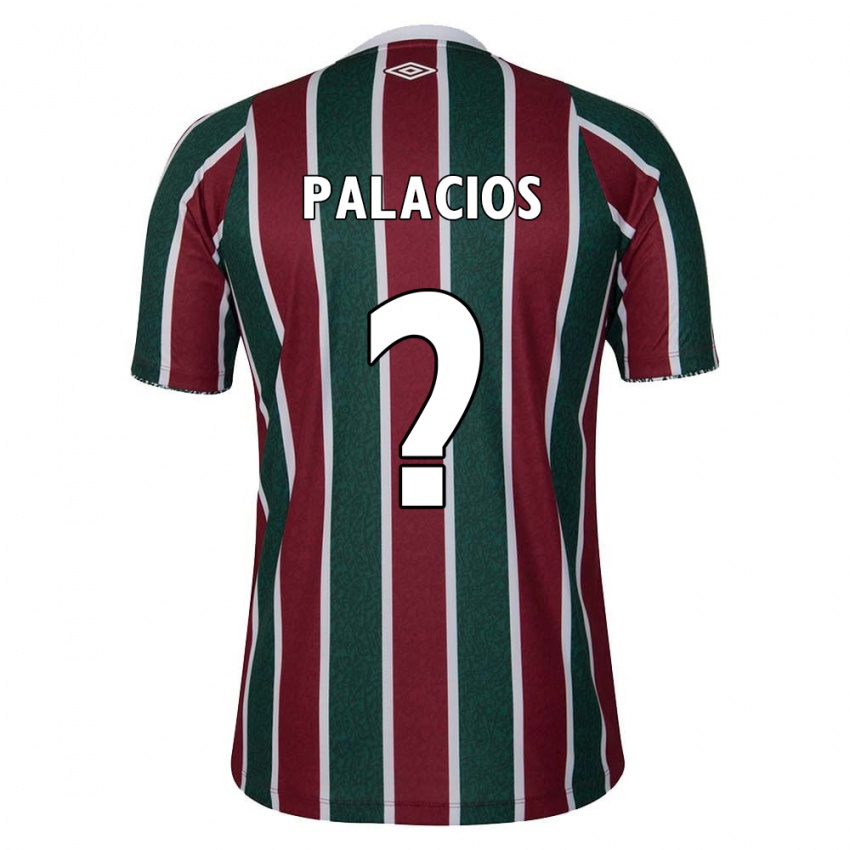 Heren Juan Palacios #0 Groen Kastanjebruin Wit Thuisshirt Thuistenue 2024/25 T-Shirt