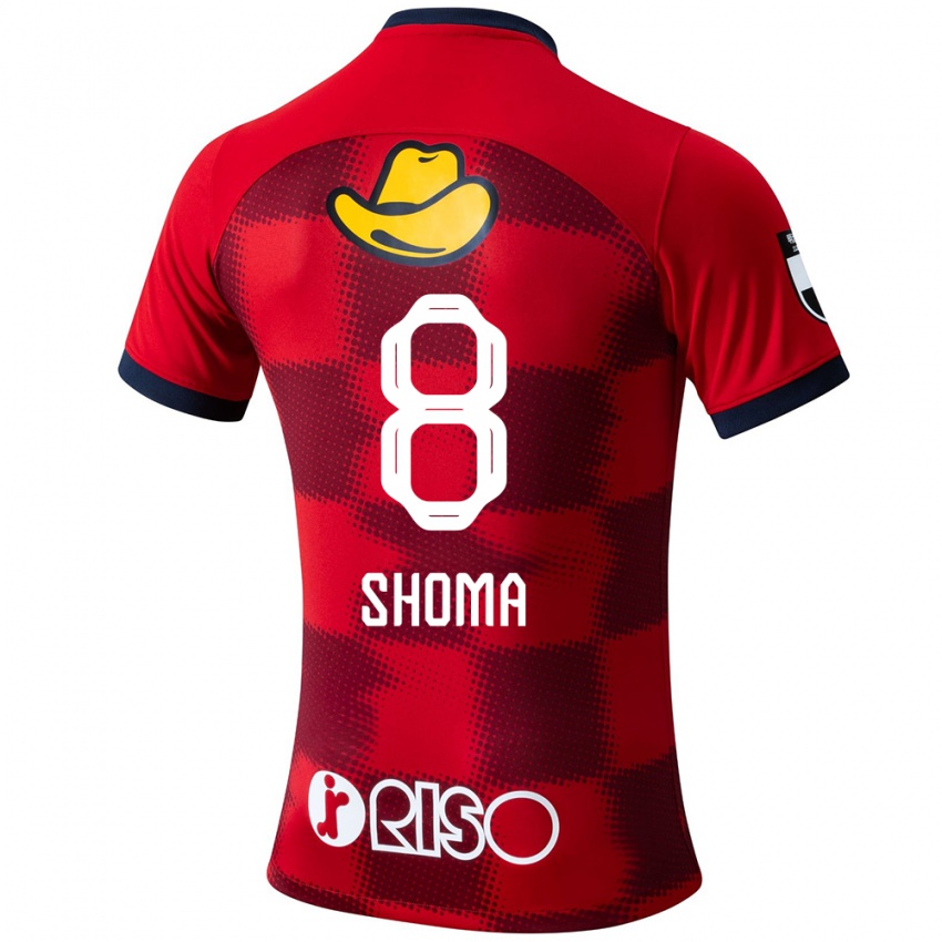 Heren Shoma Doi #8 Rood Blauw Wit Thuisshirt Thuistenue 2024/25 T-Shirt