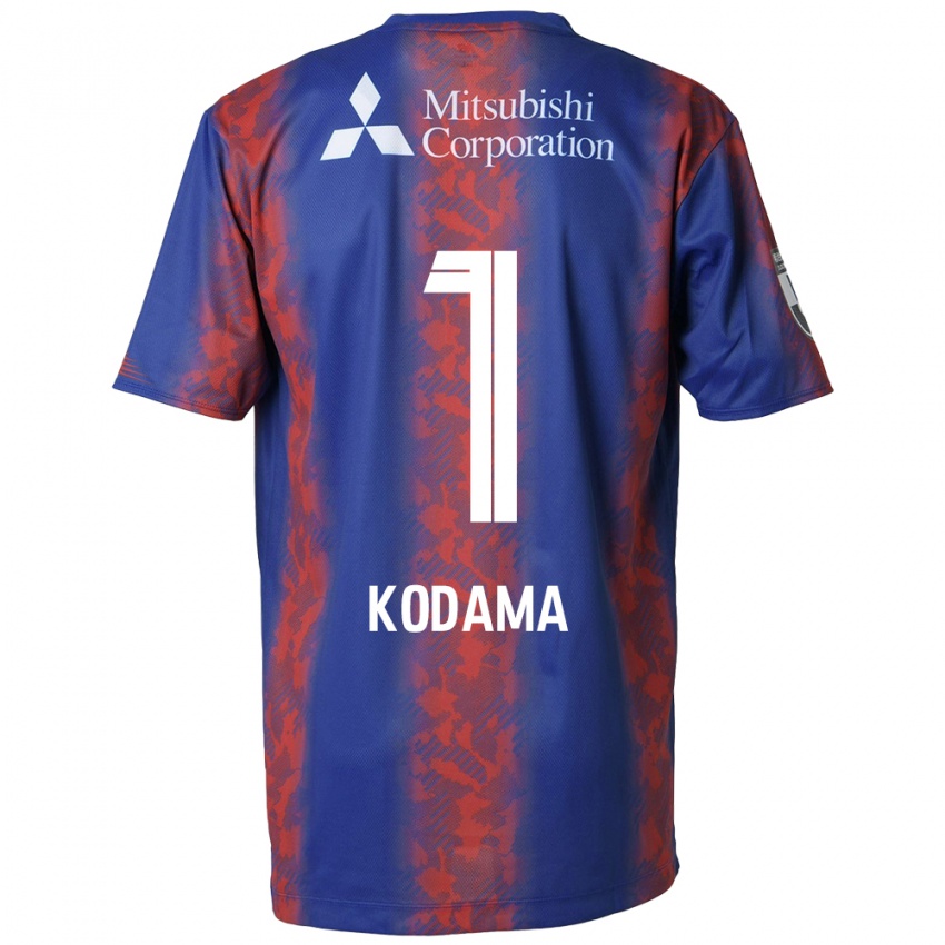 Heren Tsuyoshi Kodama #1 Blauw Rood Thuisshirt Thuistenue 2024/25 T-Shirt