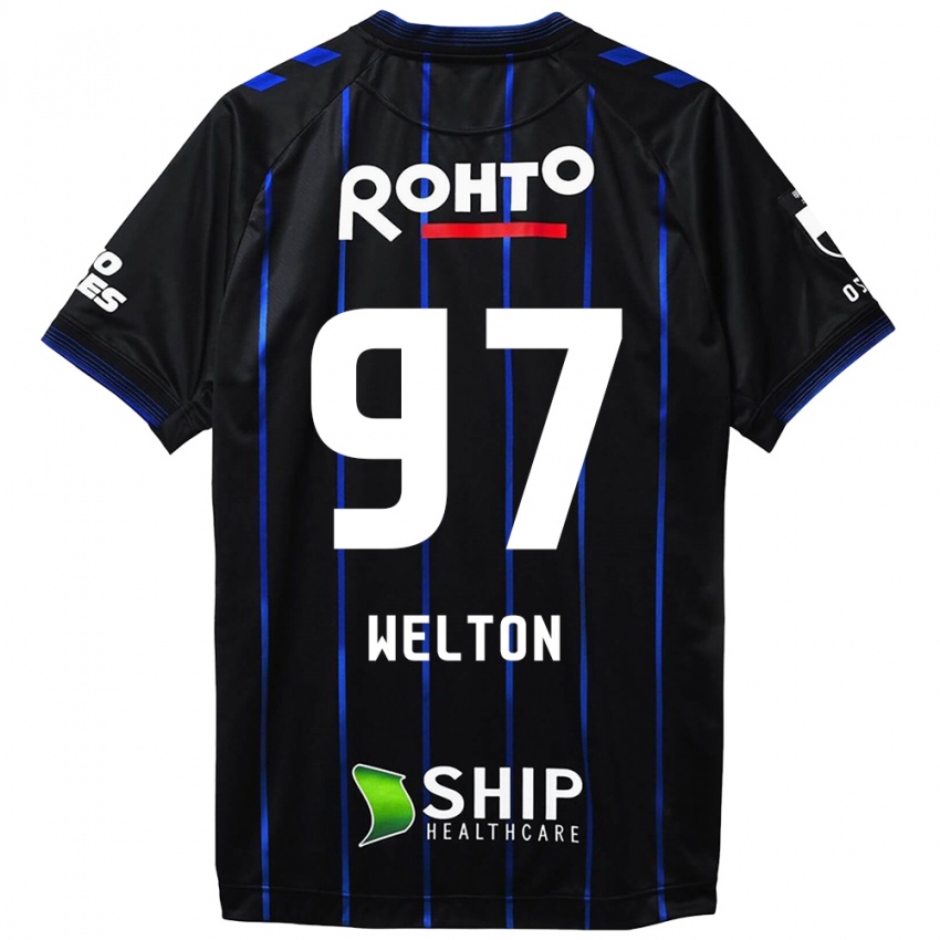 Heren Welton #97 Zwart Blauw Thuisshirt Thuistenue 2024/25 T-Shirt