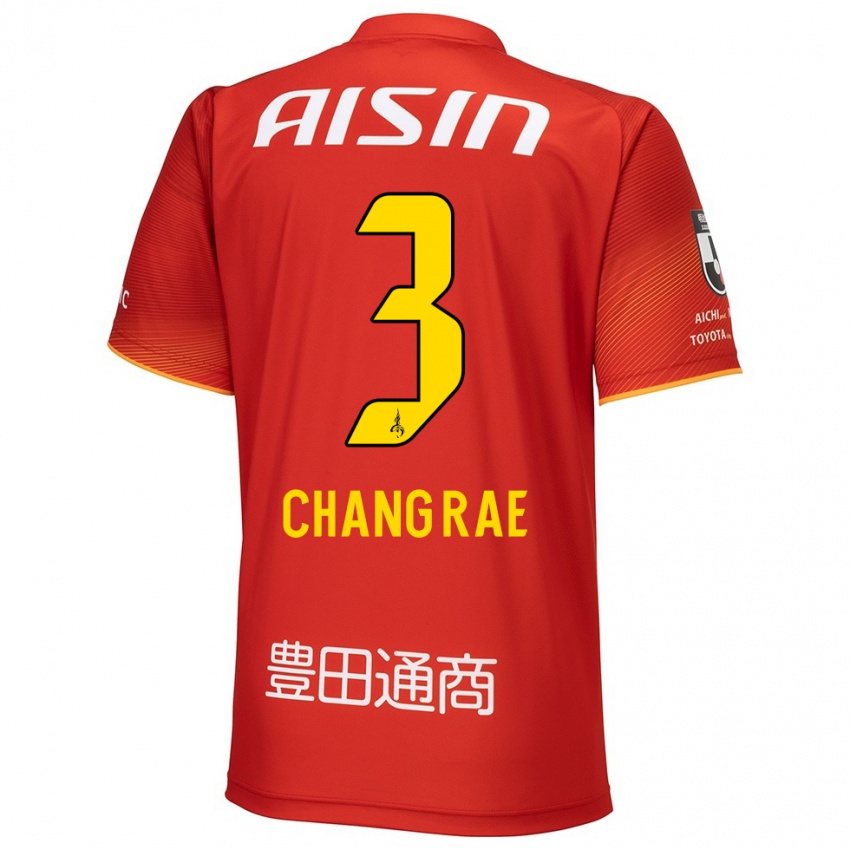 Heren Chang-Rae Ha #3 Rood Wit Geel Thuisshirt Thuistenue 2024/25 T-Shirt