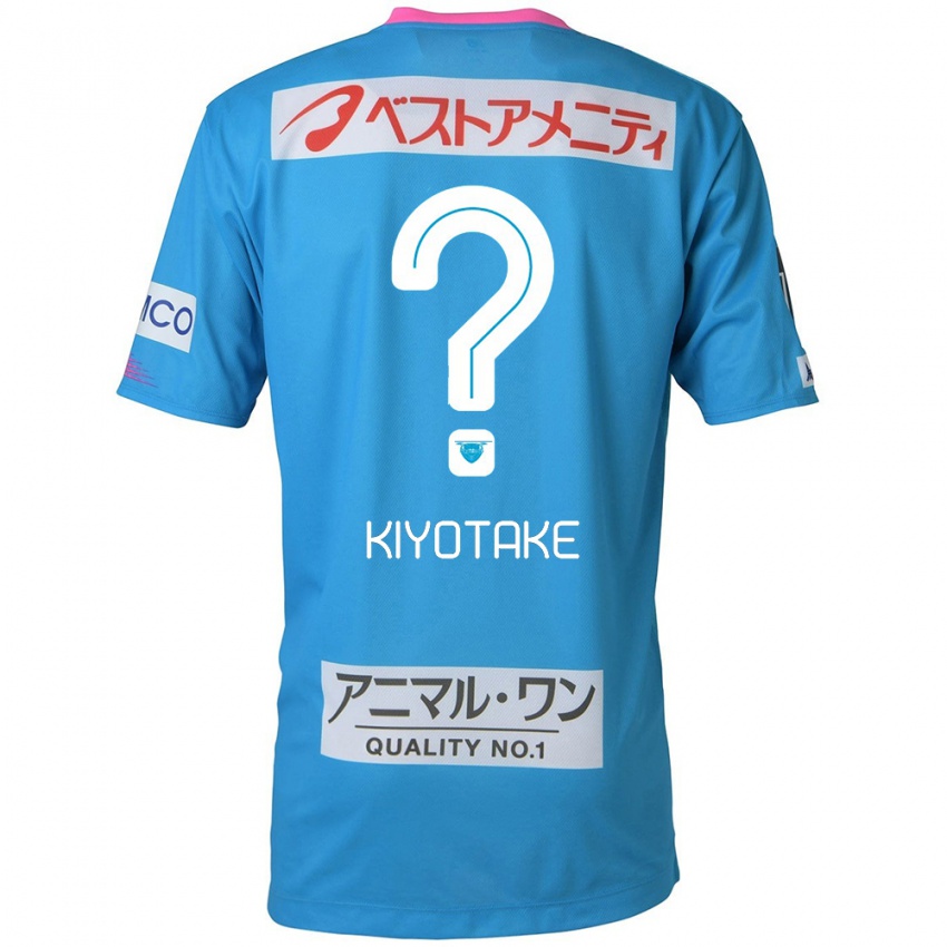 Heren Hiroshi Kiyotake #0 Blauw Roze Thuisshirt Thuistenue 2024/25 T-Shirt